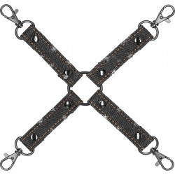 DENIM HOGTIE RESTRICCIoN NEGRO