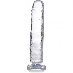 17 CM C THRU DILDO TRANSPARENTE
