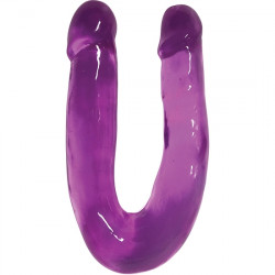 SWEET SLIM DOBLE DIPPER DILDO MORADO