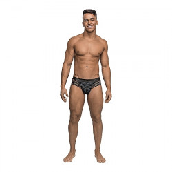 SLIP STRAPPY JOCK AZUL NEGRO