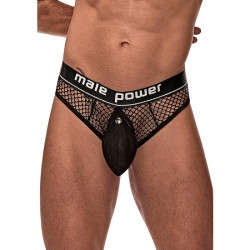 COCK RING TANGA CON ANILLO NEGRO