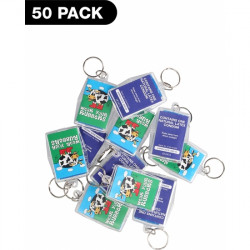 LLAVERO WEAR YOUR RUBBERS 50 PACK