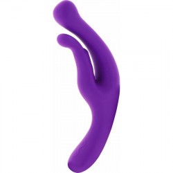 G BOOSTER VIBRADOR DOBLES ESTIMULACIoN MORADO