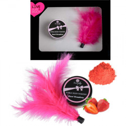 ESTUCHE DE POLVOS COMESTIBLES DE FRESA