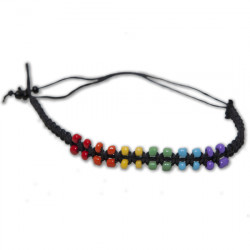 PULSERA BOLITAS PEQUEyA LGTB