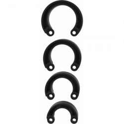 JUEGO DE ANILLOS EXTRA GRANDE MANCAGE NEGRO