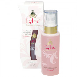 LYLOU KISSABLE GEL DE MASAJE EFECTO CALOR FRESA