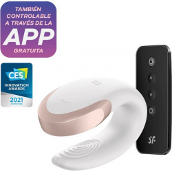 SATISFYER DOUBLE LOVE BLANCO