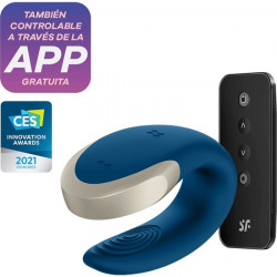 SATISFYER DOUBLE LOVE AZUL