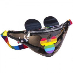 BOLSO RIyONERA TRANSPARENTE DISNEY PRIDE MULTICOLOR