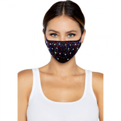 LEG AVENUE MASCARILLA LIBERTY CON DIAMANTES DE IMITACIoN