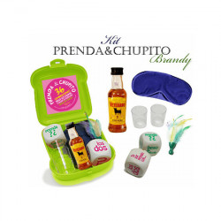 KIT PRENDA Y CHUPITO BRANDY