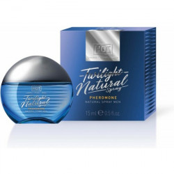HOT TWILIGHT PERFUME NATURAL CON FEROMONAS EN SPRAY PARA eL 15ML