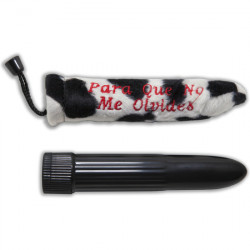 FUNDA VACA VIBRADOR NO ME OLVIDES