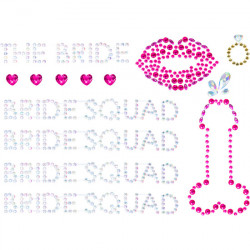 LEG AVENUE JOYAS CORPORALES AUTOADHESIVAS PARA NOVIAS
