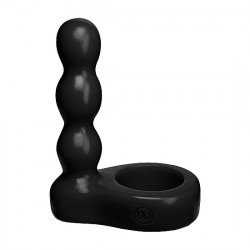 THE DOUBLE DIP 2 PLUG DILDO NEGRO