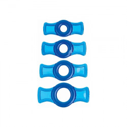 SET ANILLOS TITANMEN AZUL