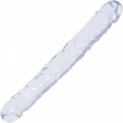 CRYSTAL JELLIES PENE DOBLE 30 CM TRANSPARENTE