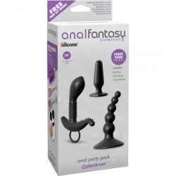 PLUG ANAL PARTY PACK BLACK