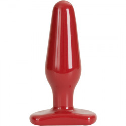 BUTT PLUG ANAL MEDIANO ROJO