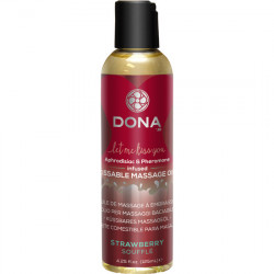 DONA ACEITE DE MASAJE SABOR FRESA 120 ML