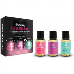 SET DE REGALO DE ACEITE PERFUMADO PARA MASAJES