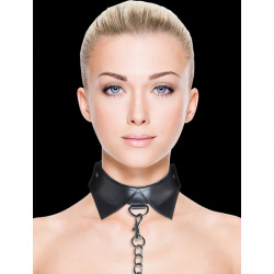 OUCH COLLAR Y CORREA EXCLUSIVE NEGRO