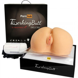 MASTURBADOR REALiSTICO TWERKBUTT DELUXE CON GAFAS REALIDAD VIRTUAL