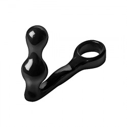 THE SPIRE ANILLO CON PLUG NEGRO