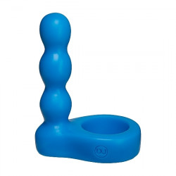 THE DOUBLE DIP 2 PLUG DILDO AZUL