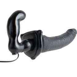 ARNeS CON PENE DOBLE VIBRADOR NEGRO