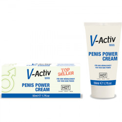 HOT V ACTIV HOMBRE CREMA POTENCIADORA DE LA ERECCION