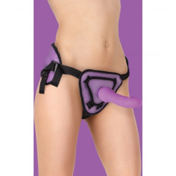 ARNeS DELUXE CON PENE SILICONA 205 CM MORADO