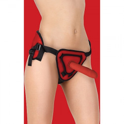 ARNeS DELUXE CON DILDO SILICONA 205 CM ROJO
