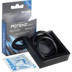 POTENZ DUO ANILLOS PENE MEDIANO NEGRO