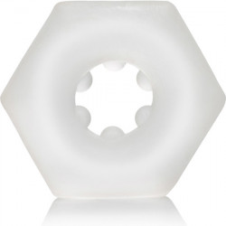 ANILLO HEXaGONO TRANSPARENTE