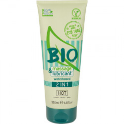 HOT BIO MASSAGE LUBRICANT 2IN1 200 ML