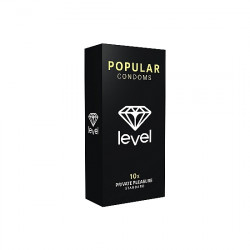 PRESERVATIVOS LEVEL POPULAR CONDOMS 10UDS