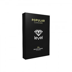 PRESERVATIVOS LEVEL POPULAR CONDOMS 24UDS
