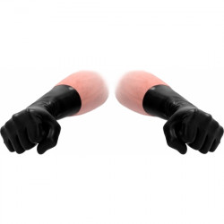 GUANTES CORTOS DE LaTEX NEGRO