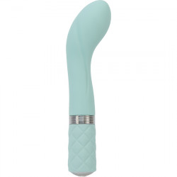SASSY VIBRADOR PUNTO G CON CRISTAL TURQUESA