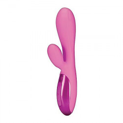 ULTRAZONE TEASE 6X RABBIT STYLE VIBRADOR SILICONA ROSA