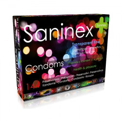 SANINEX PRESERVATIVOS TRANSPARENTES ULTRA FINOS 144 UDS