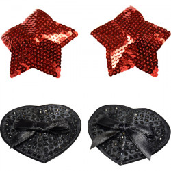SET DE 2 BRILLANTES PEZONERAS SURTIDAS