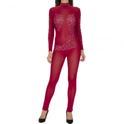 MONO RHINESTONE ROJO