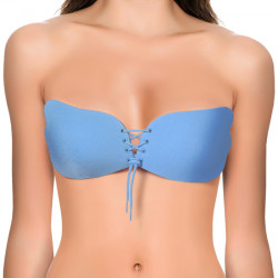 INVISIBLE BRA STRAPLESS LISO AUTOADHESIVO COLOR AZUL