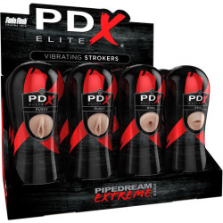 DISPLAY PDX ELITE 12UDS MASTURBADORES CON VIBRACIoN